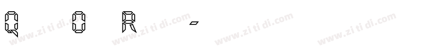 Quartz Open Regular字体转换